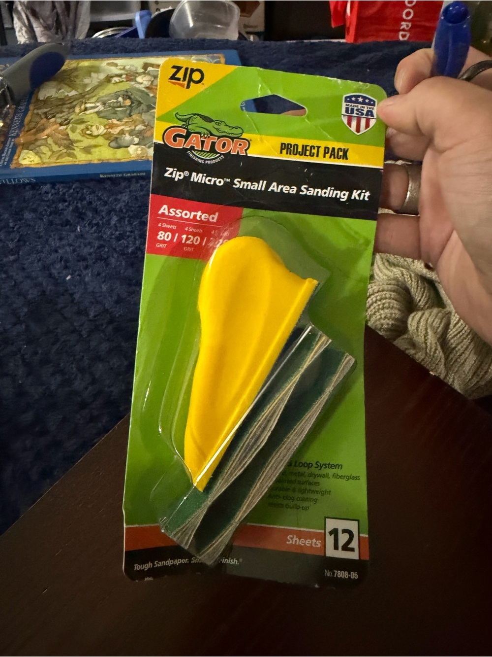 Zip Micro Small Area Sanding Kit - Yellow